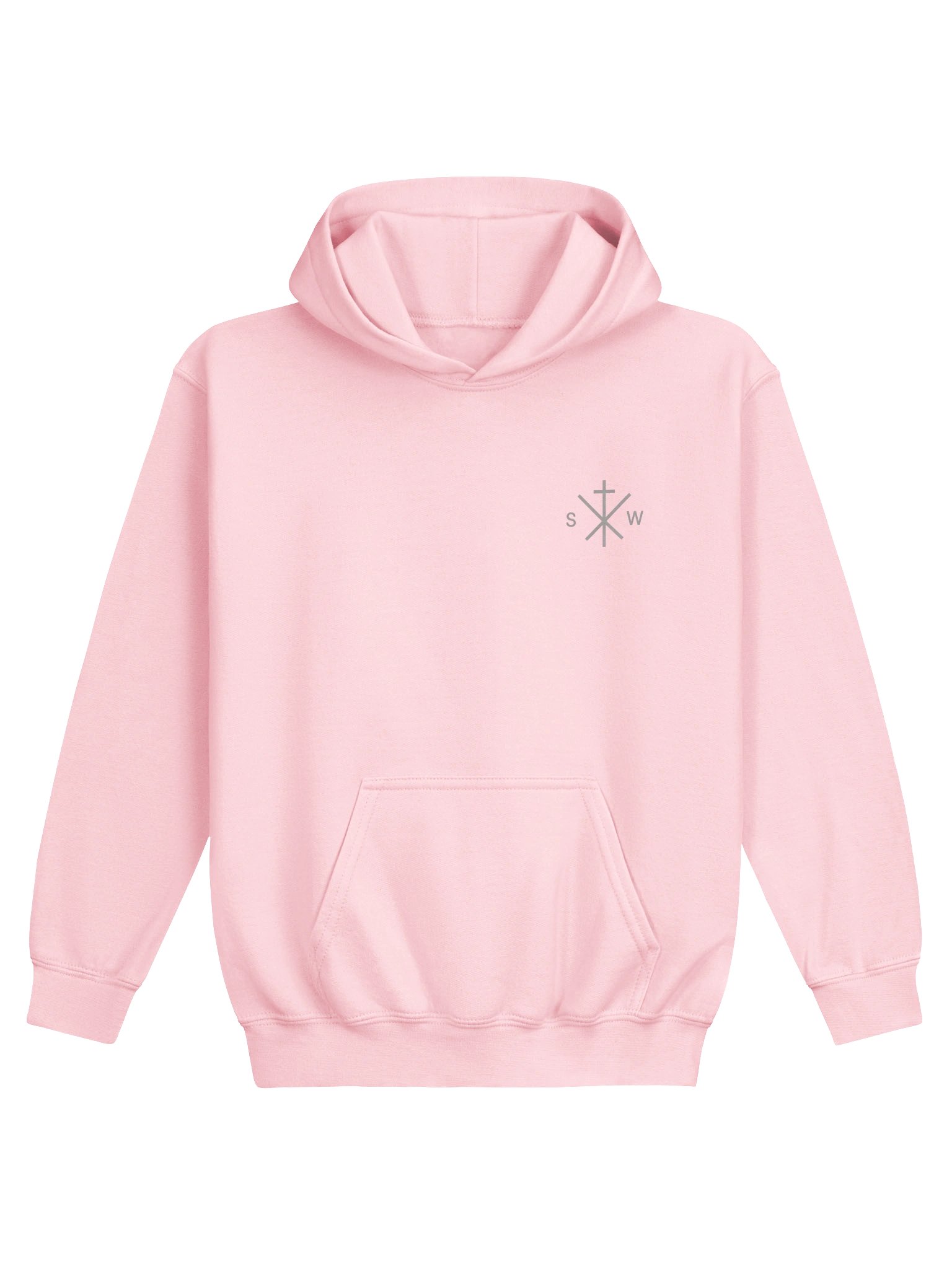 (Youth) Official Spiritual Workz Light Pink Hoodie